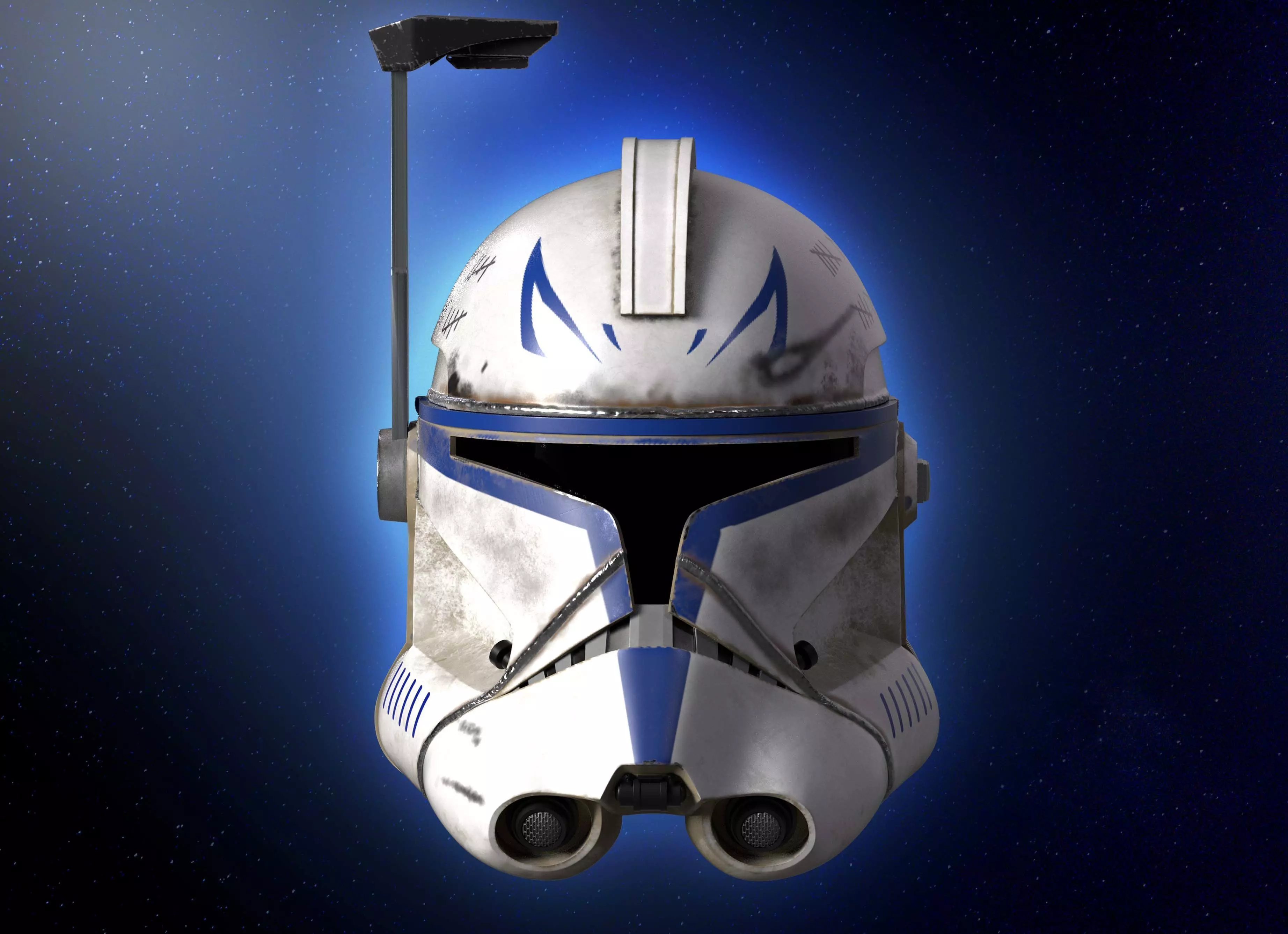 Captain Rex Armor 3D Print Model Star Wars Clone Wars Replica 3D print model_6