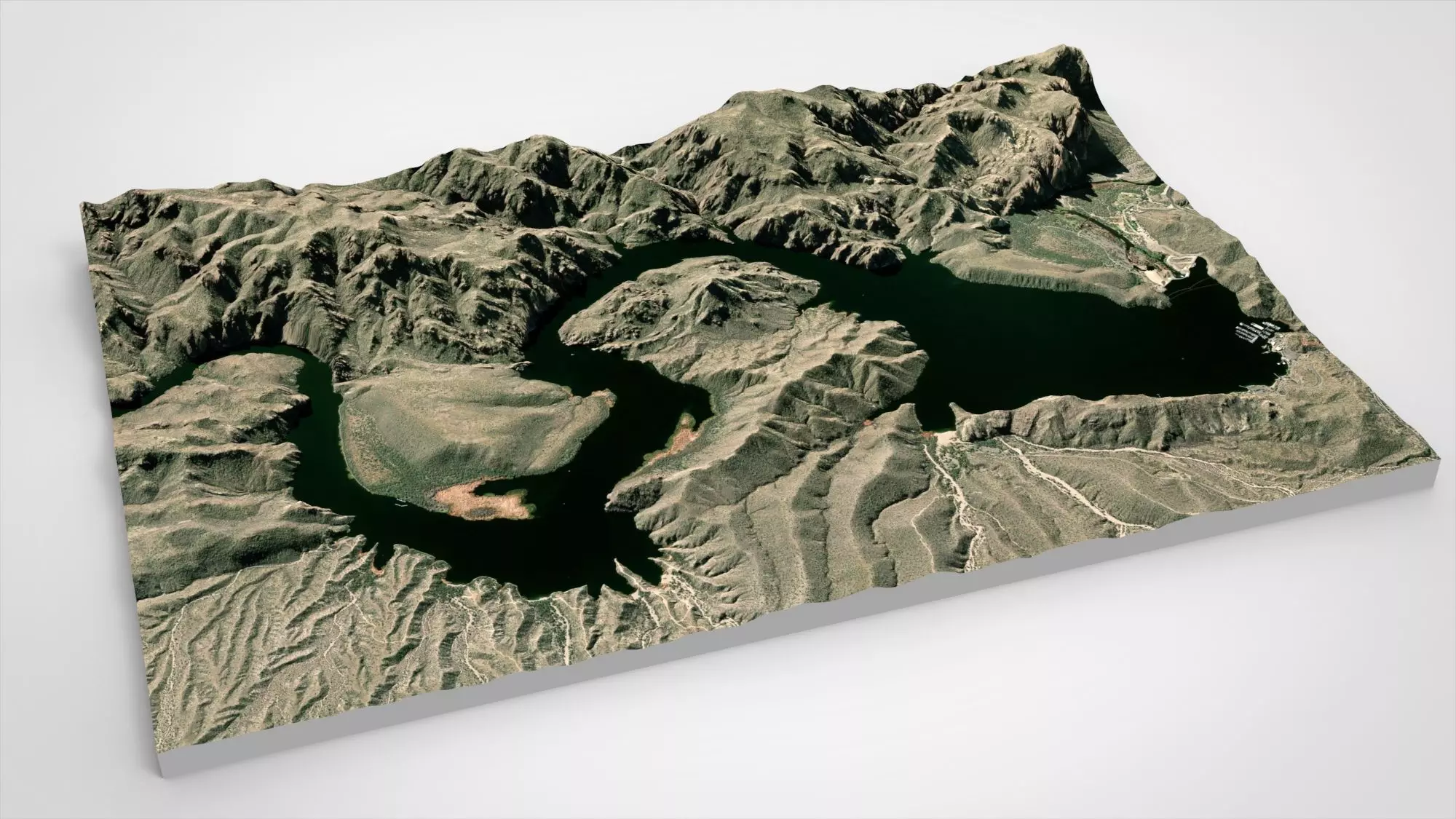 Saguaro Lake Arizona USA 3D model_6