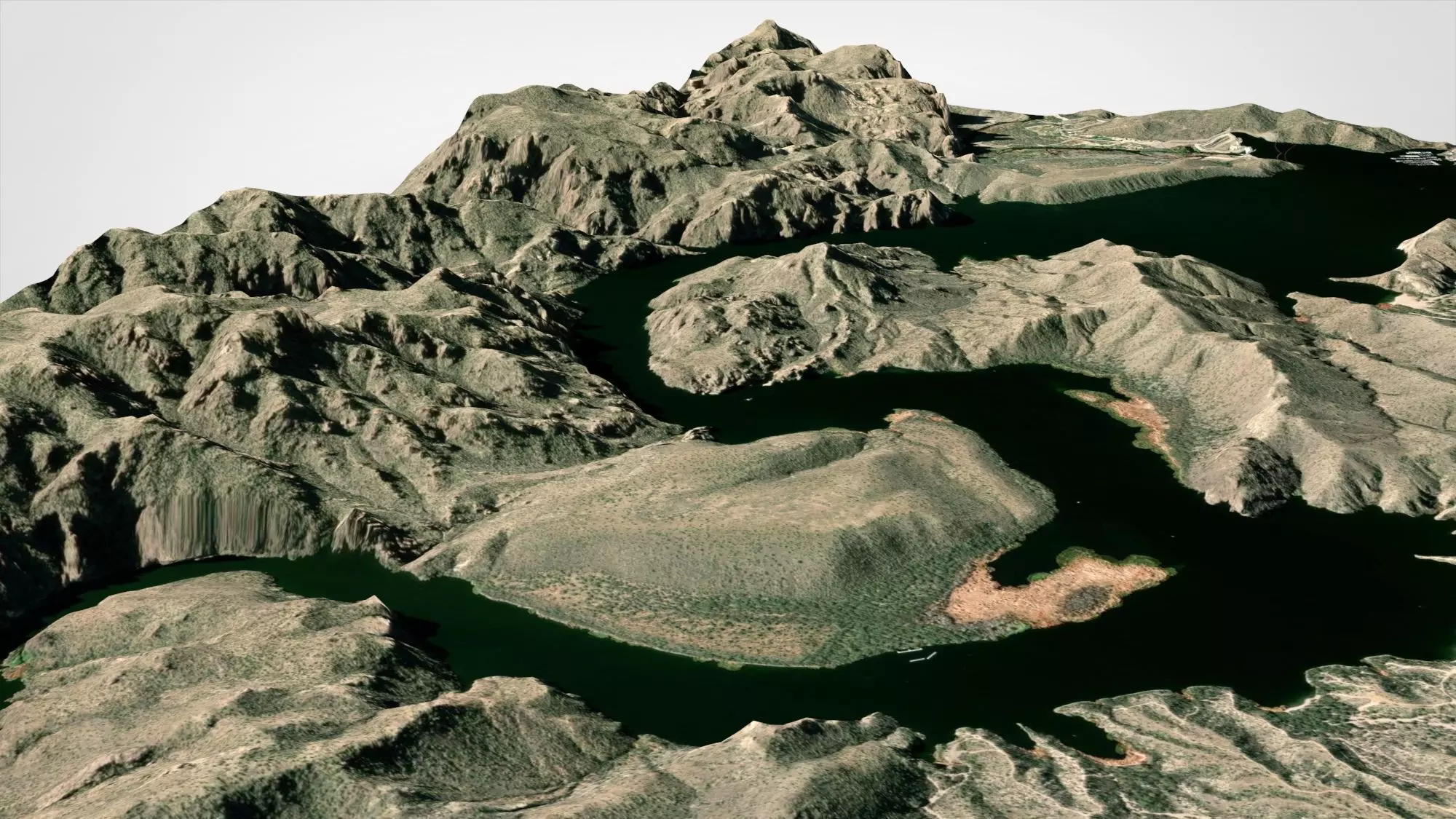 Saguaro Lake Arizona USA 3D model_2