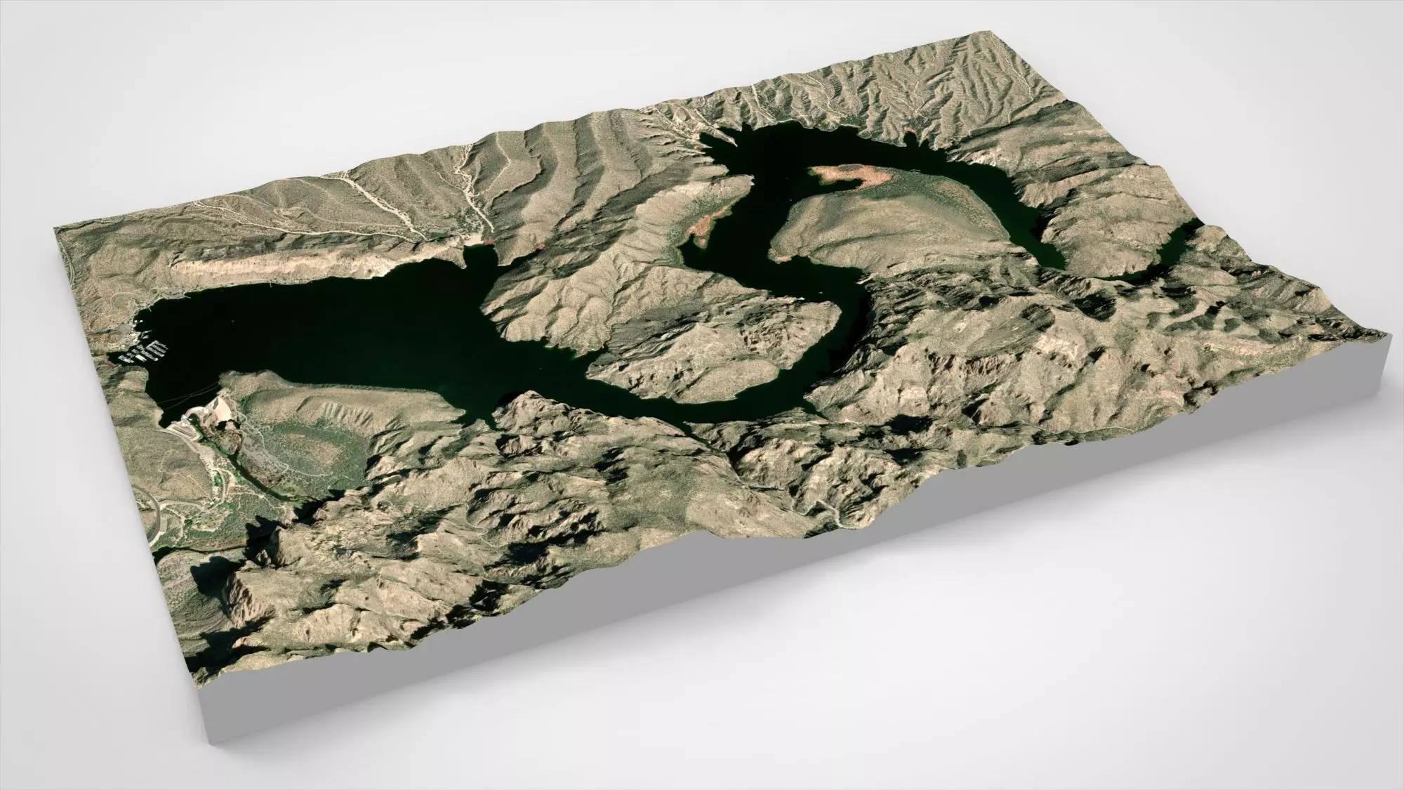 Saguaro Lake Arizona USA 3D model_8