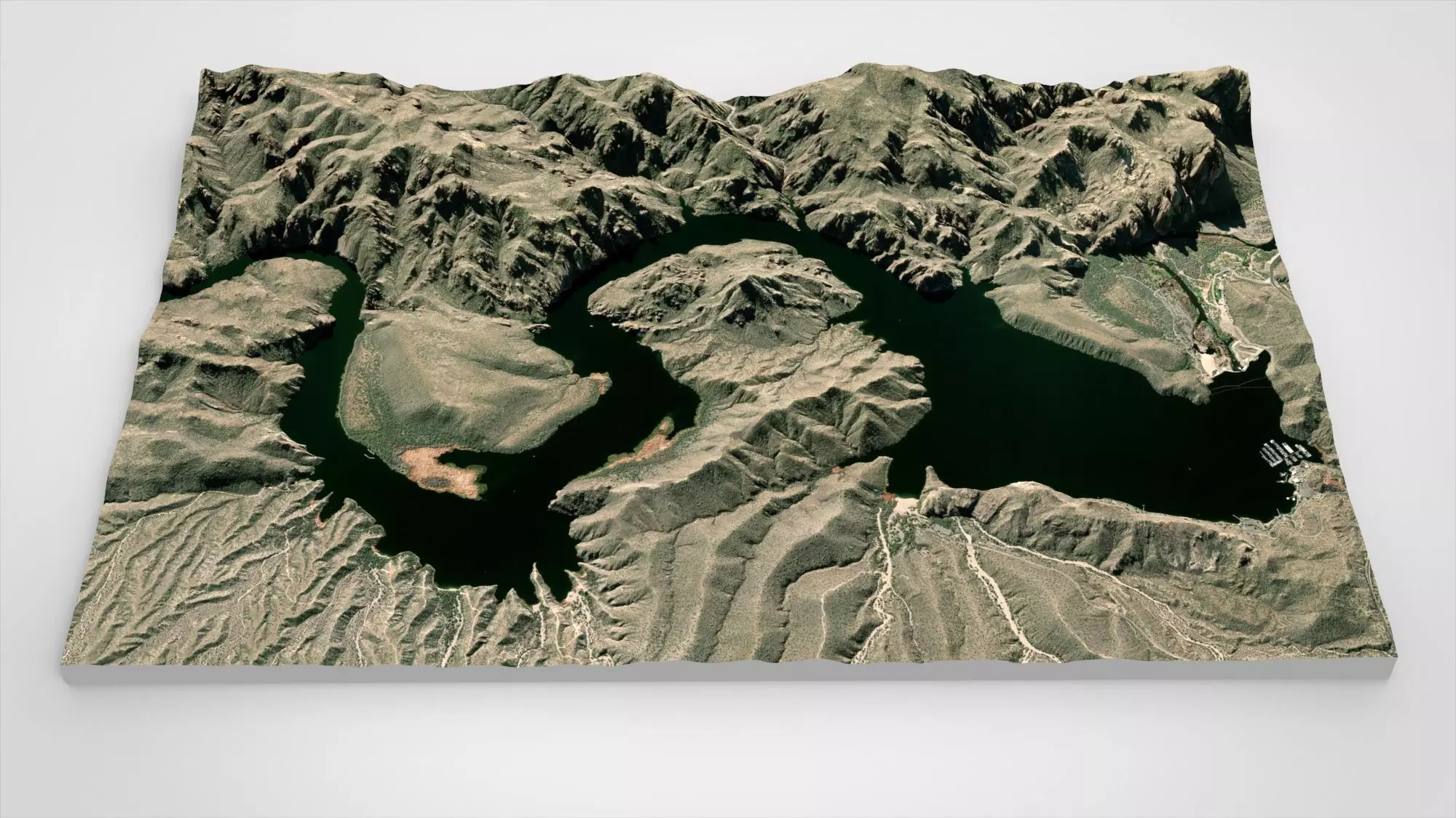 Saguaro Lake Arizona USA 3D model_0