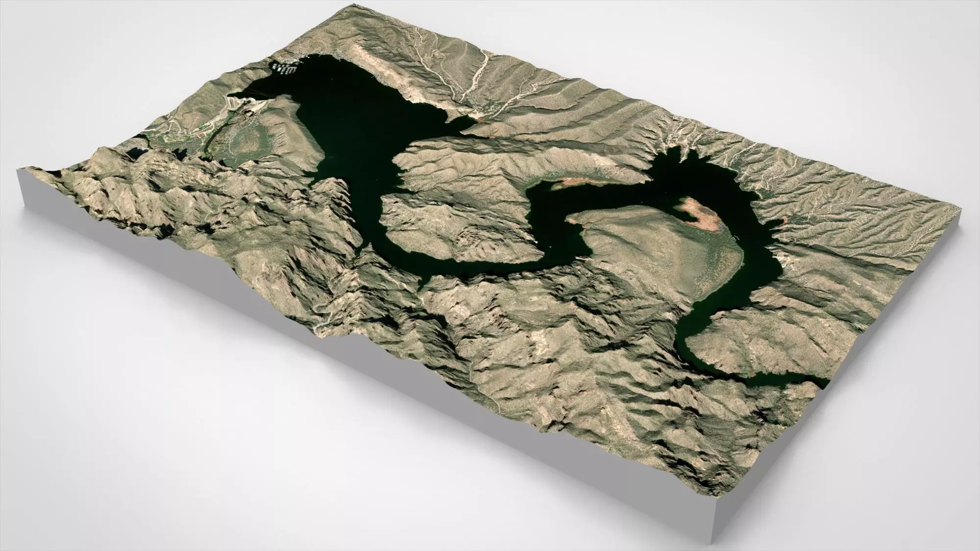 Saguaro Lake Arizona USA 3D model_7