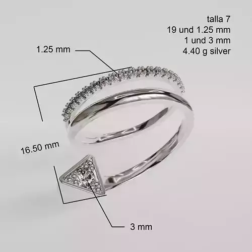 Spiral ring