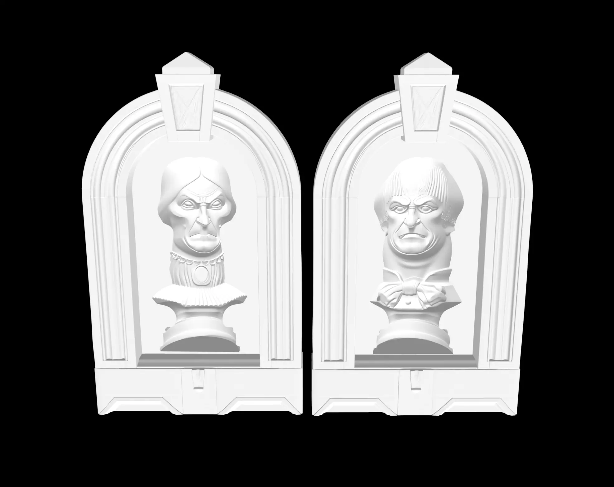 Haunted Mansion Staring Busts 3D print model_3