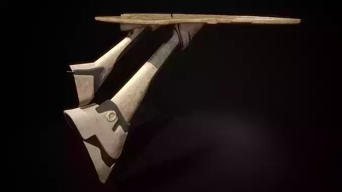 building 14 Low-poly 3D model 4