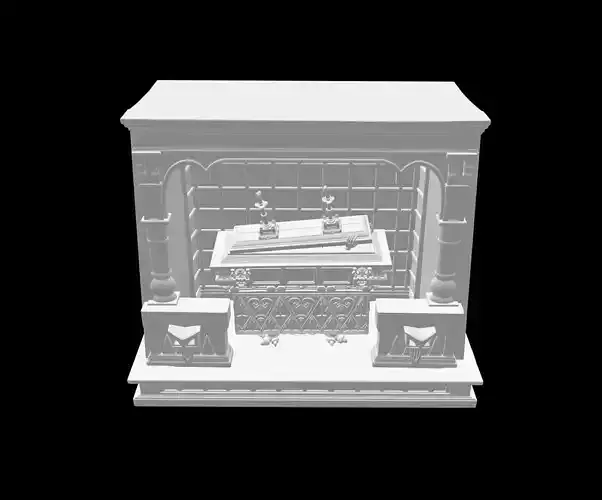  Haunted Mansion Conservatory Diorama