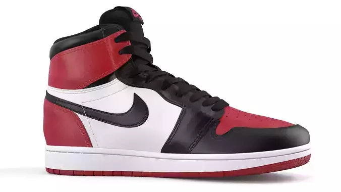 Air Jordan 1 Retro High PBR 3D model