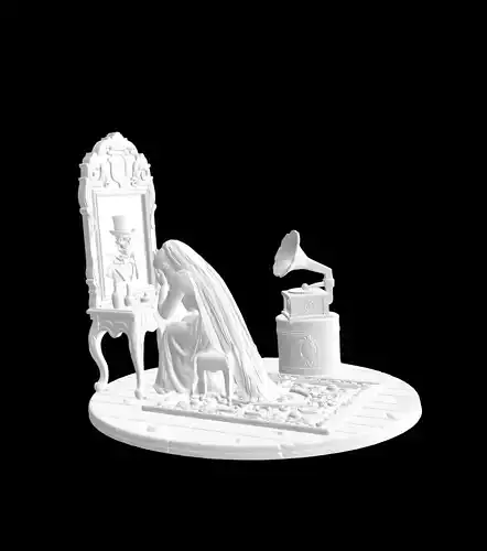 Phantom Manor Collection Bride Vanity Scene