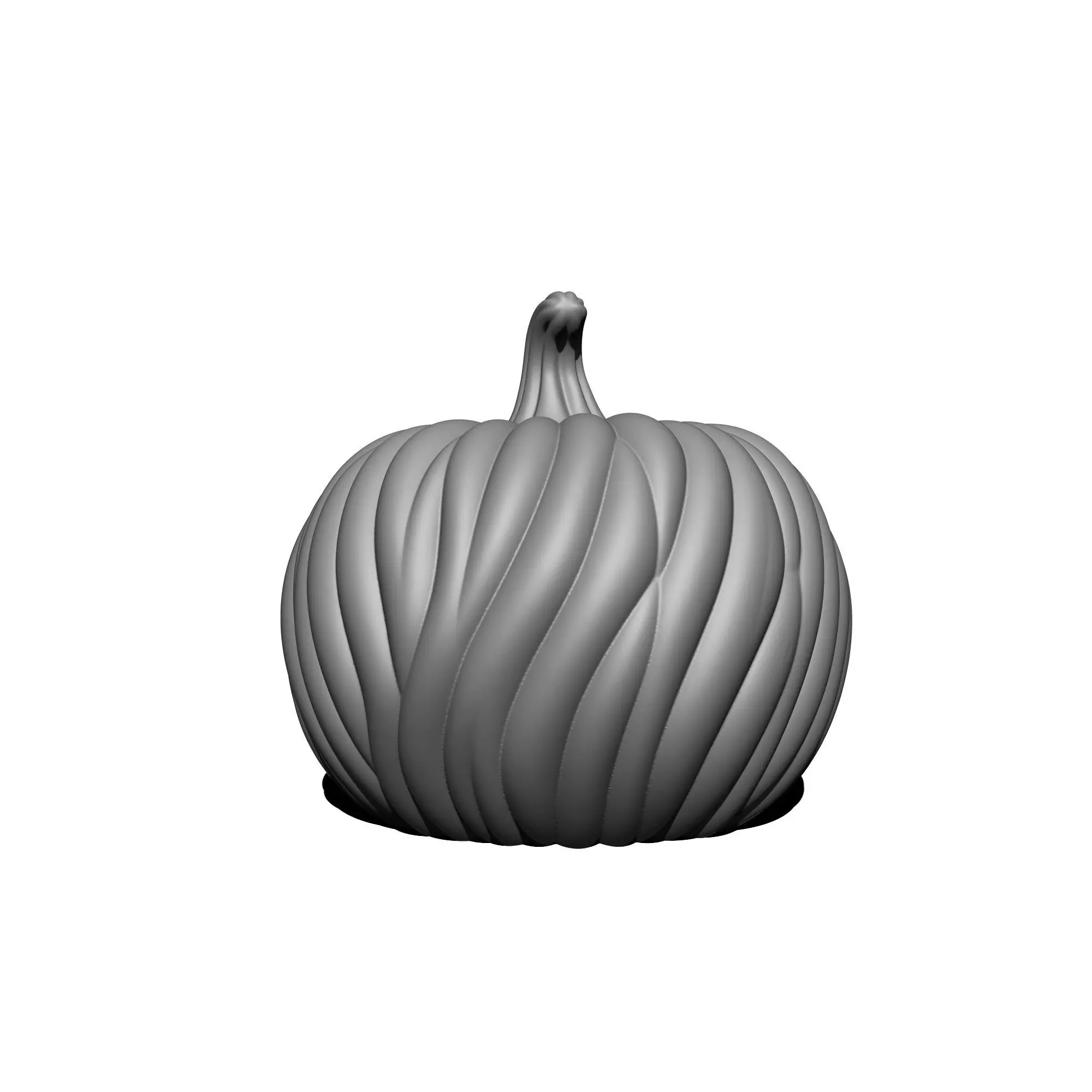 Woolly Pumpkins for Halloween 3D print model_3