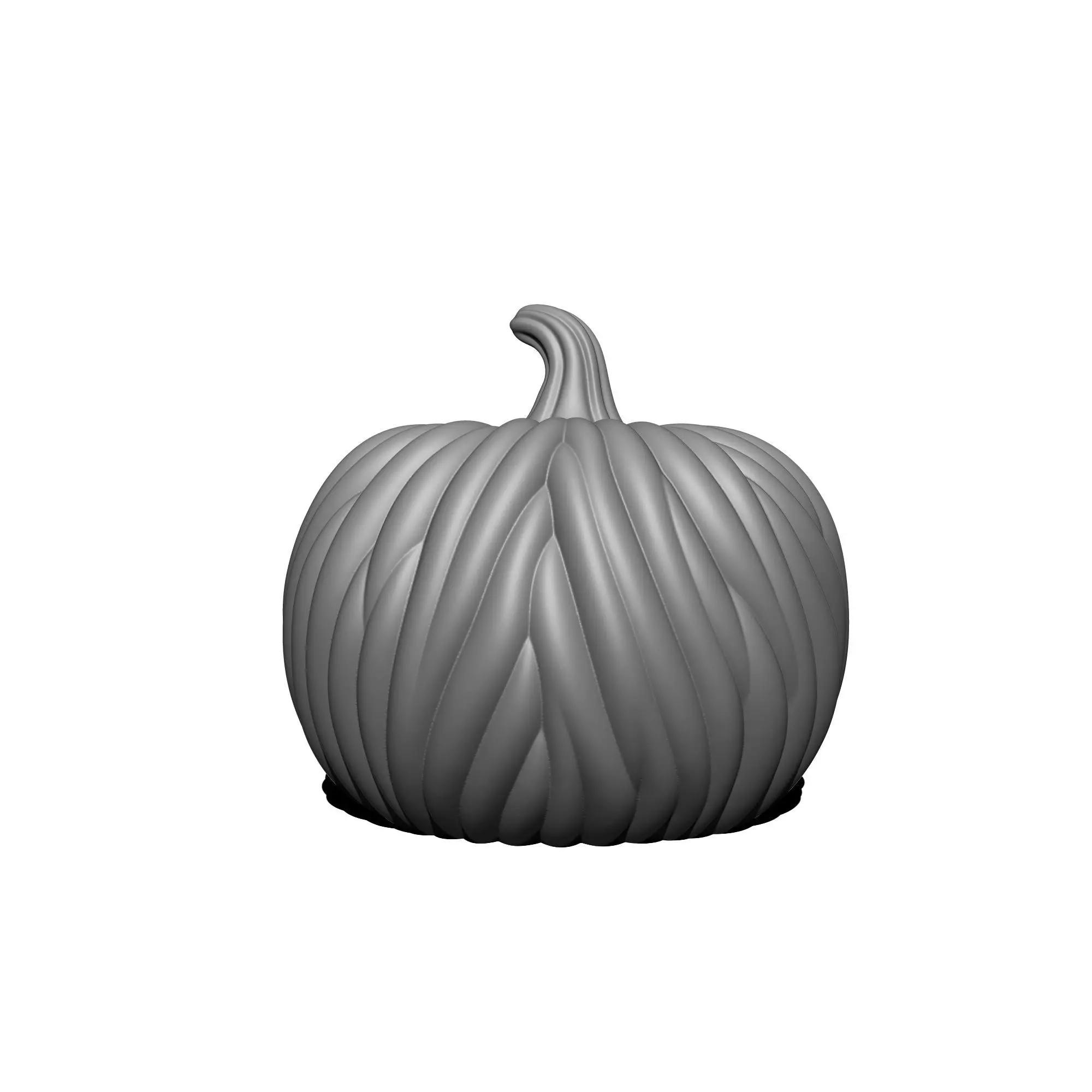 Woolly Pumpkins for Halloween 3D print model_2
