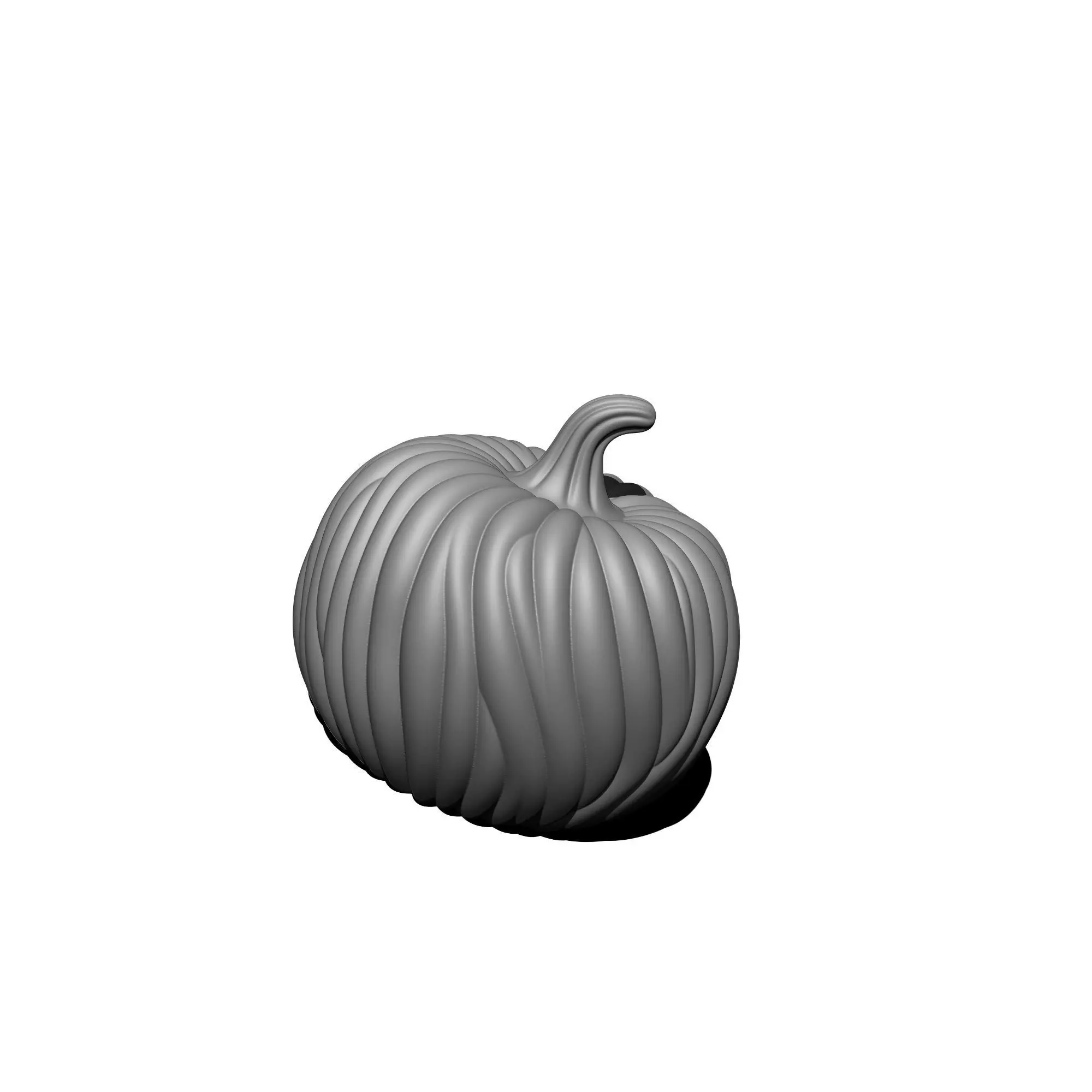 Woolly Pumpkins for Halloween 3D print model_4