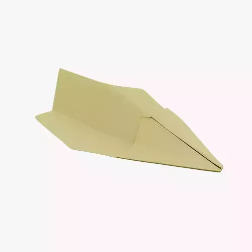 Paper Plane Yellow