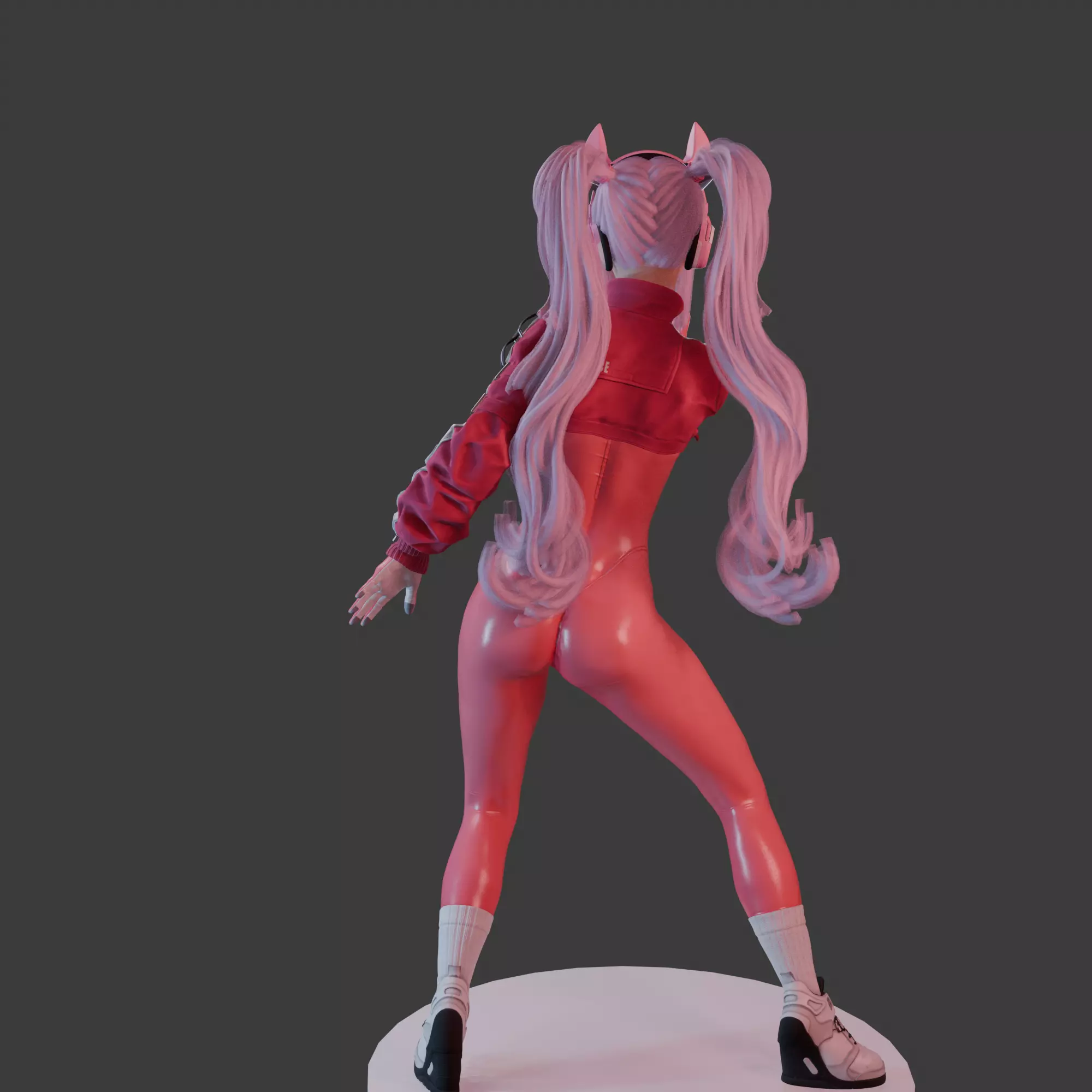 K Pop Girl 3D print model_7