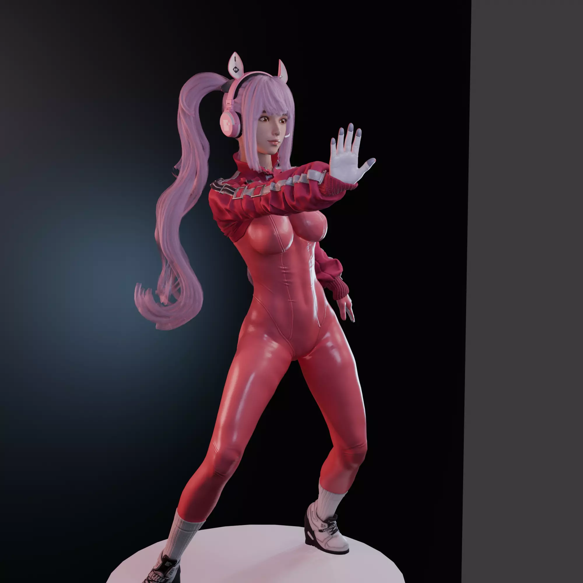 K Pop Girl 3D print model_4