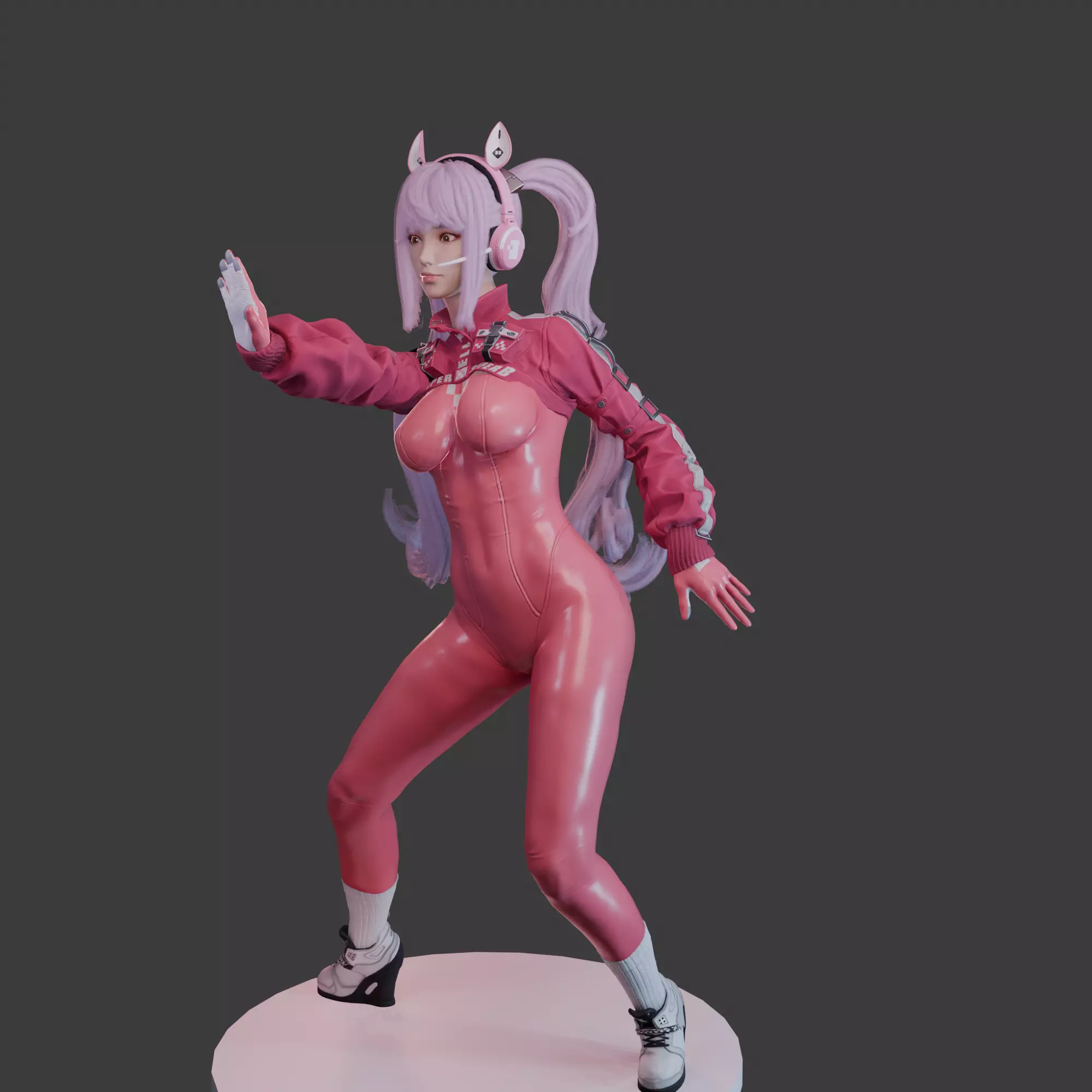 K Pop Girl 3D print model_2