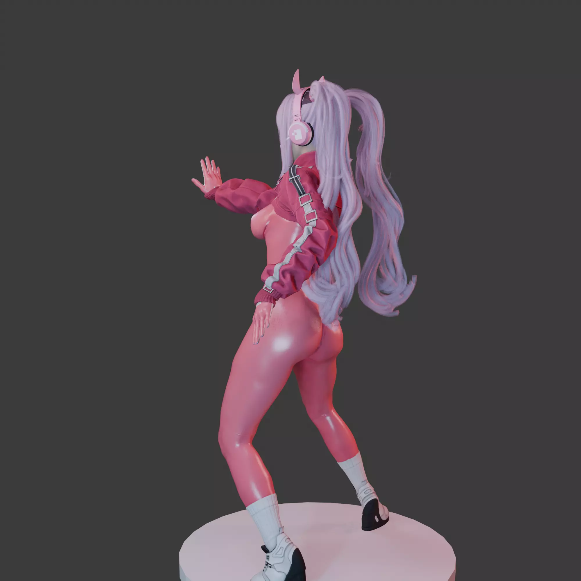 K Pop Girl 3D print model_8