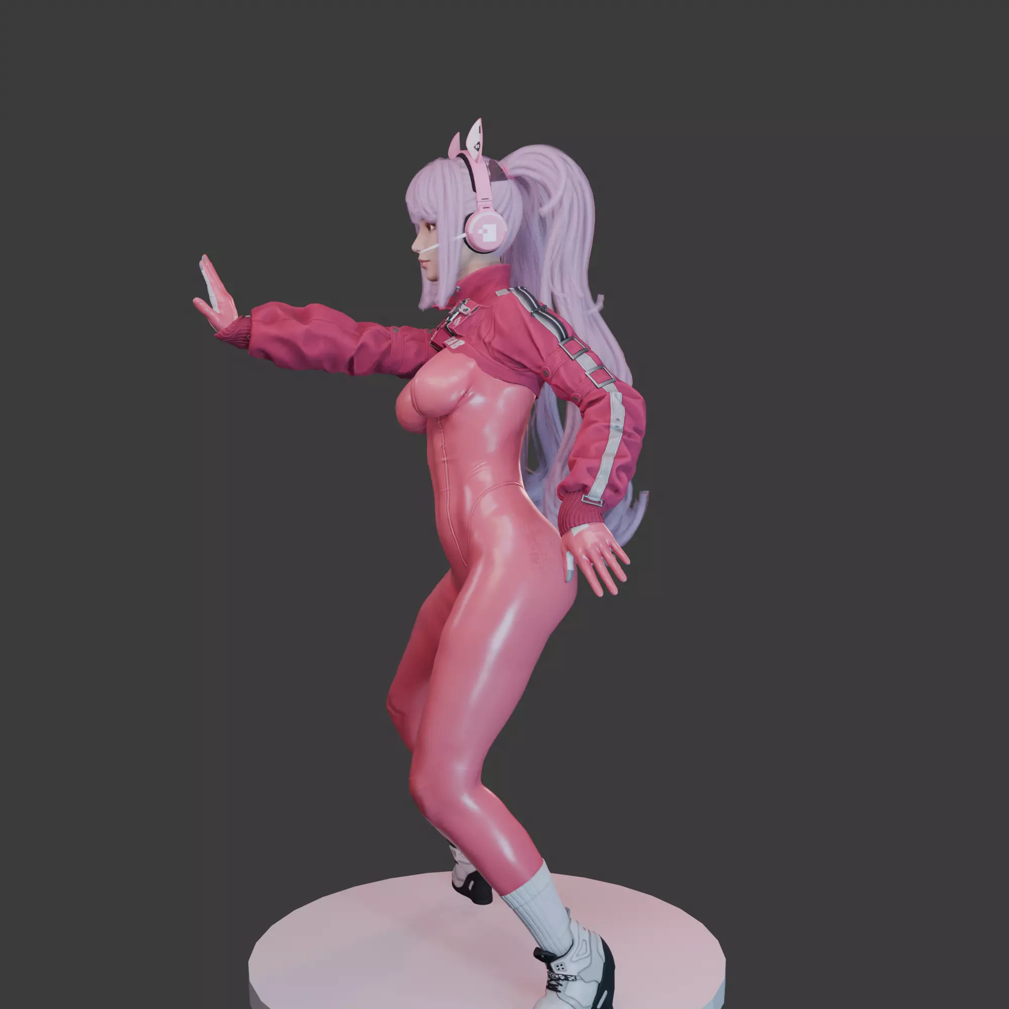 K Pop Girl 3D print model_9