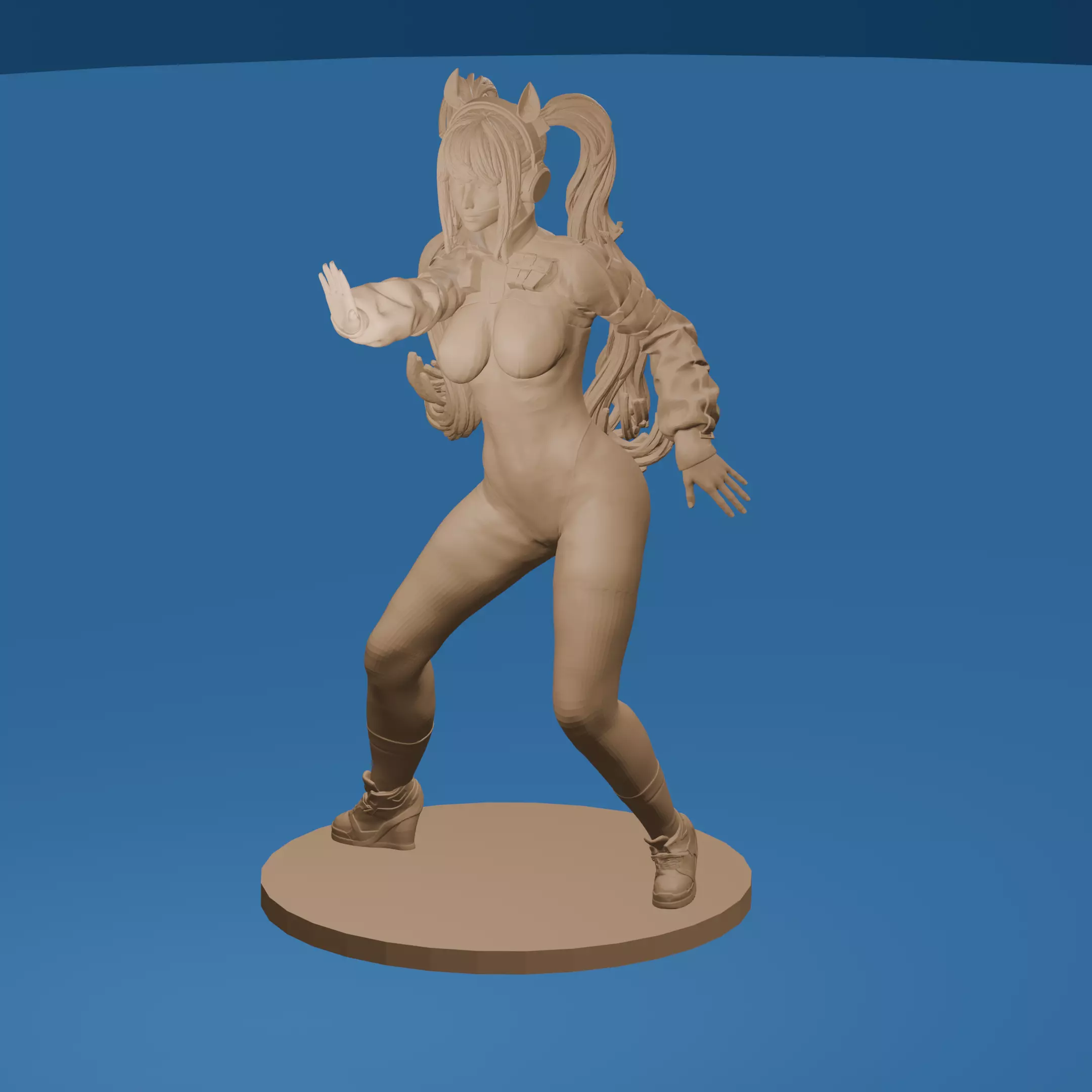 K Pop Girl 3D print model_0