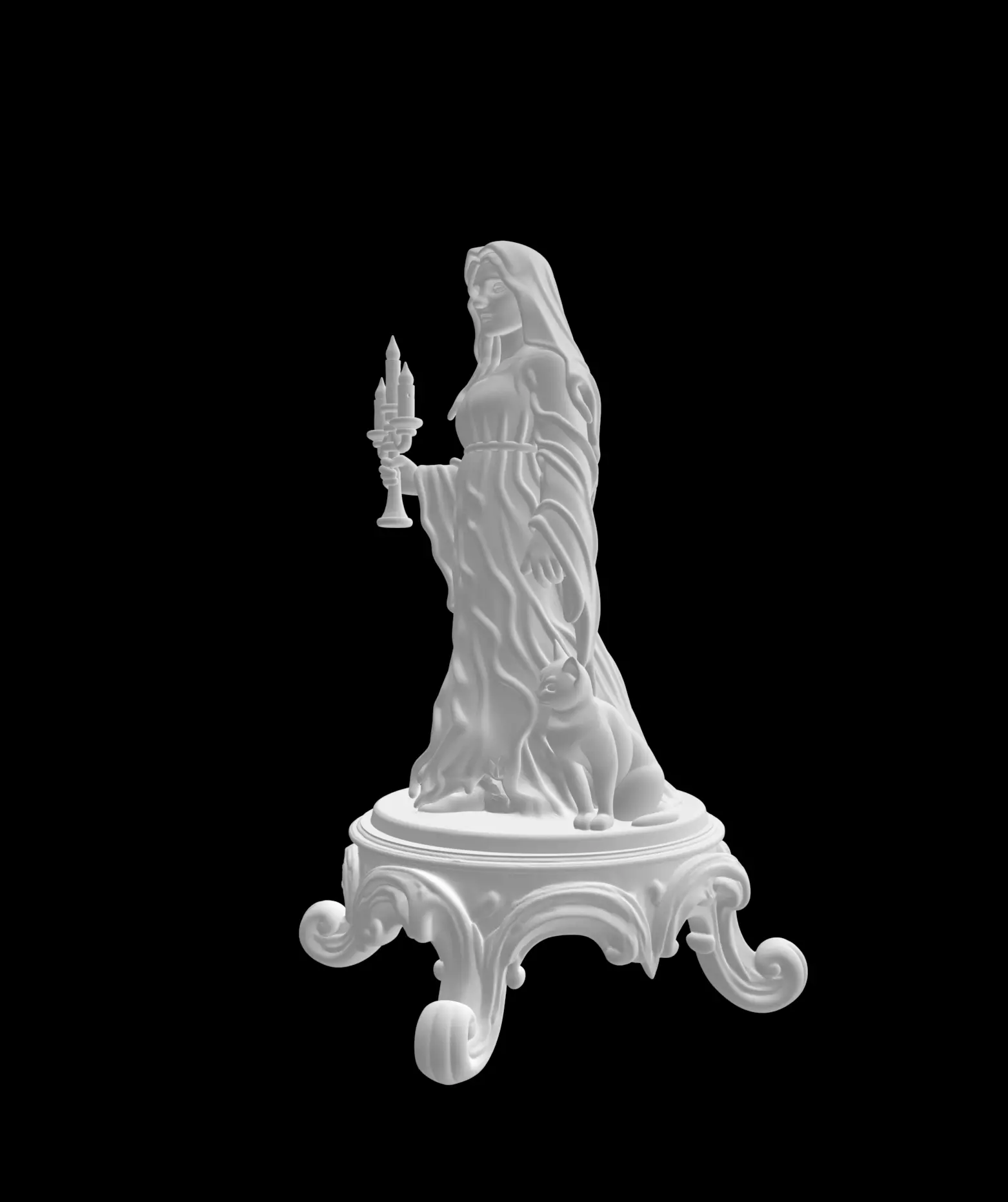 Haunted Mansion Ghost Bride Constance Hatchaway 3D print model_3