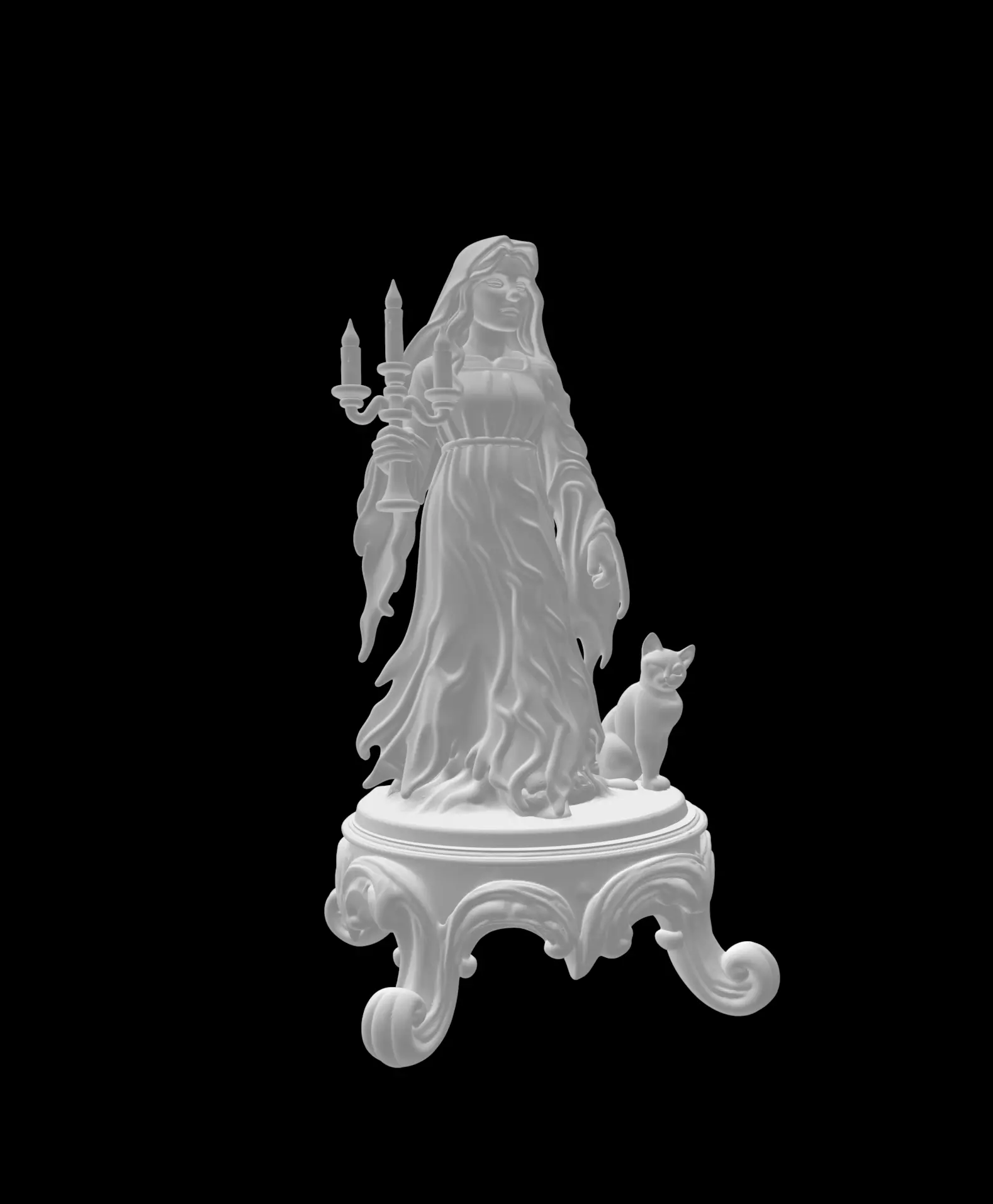 Haunted Mansion Ghost Bride Constance Hatchaway 3D print model_2