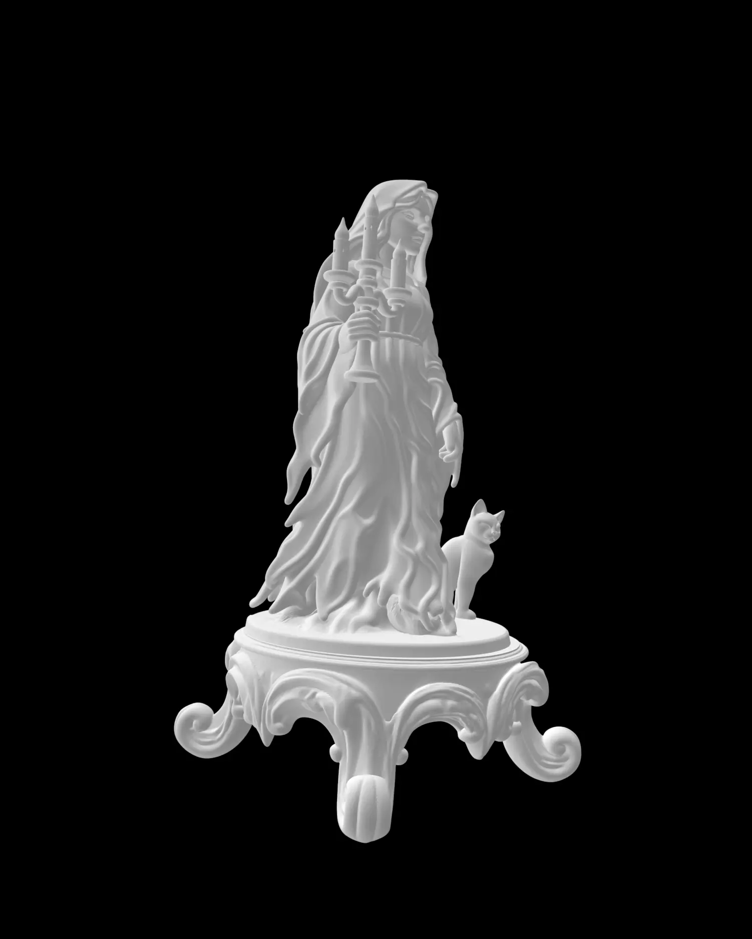 Haunted Mansion Ghost Bride Constance Hatchaway 3D print model_1