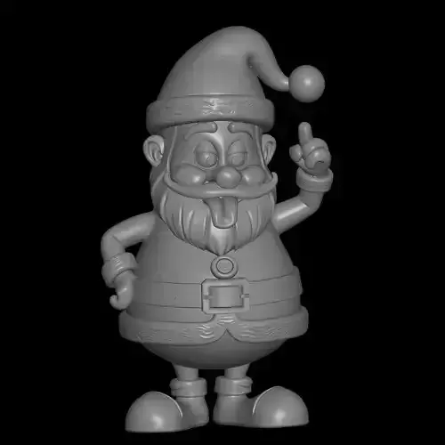 father christmas 3D print model