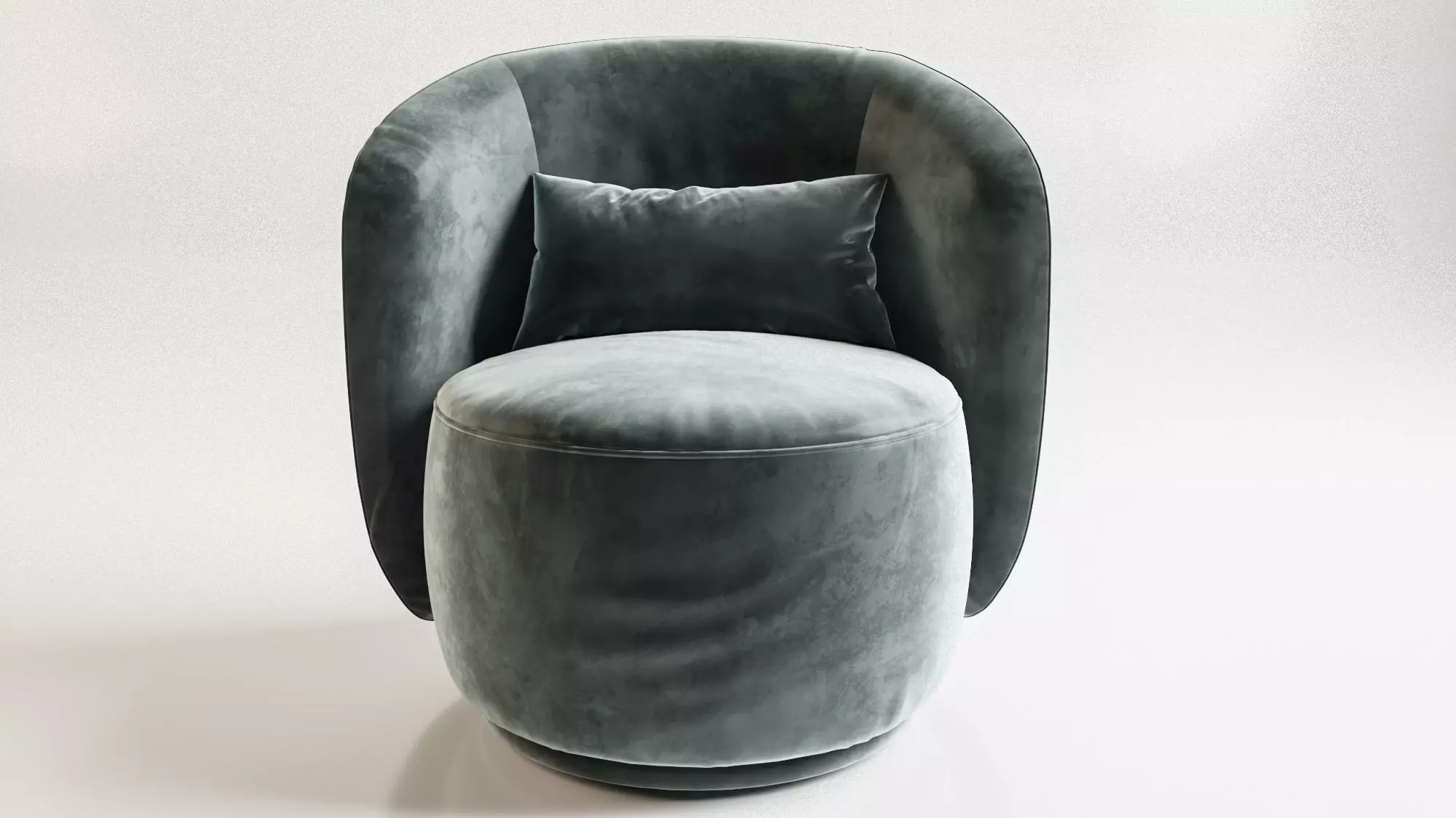 Swivel Armchair Free 3D model