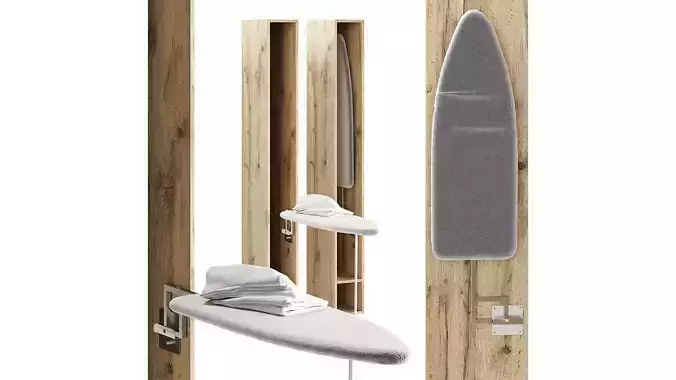 Built-in Flex Ironing Board from Shelf On