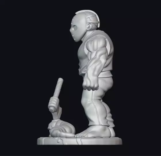 Rick Taylor SplatterHouse 3D print model_1