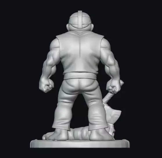 Rick Taylor SplatterHouse 3D print model_2