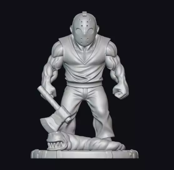Rick Taylor SplatterHouse 3D print model_0