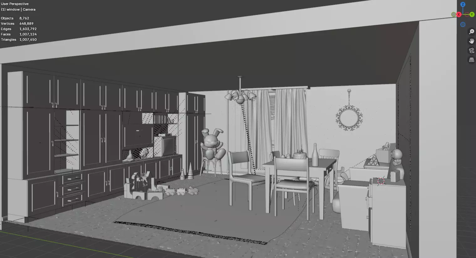 Soviet House 3D model_5