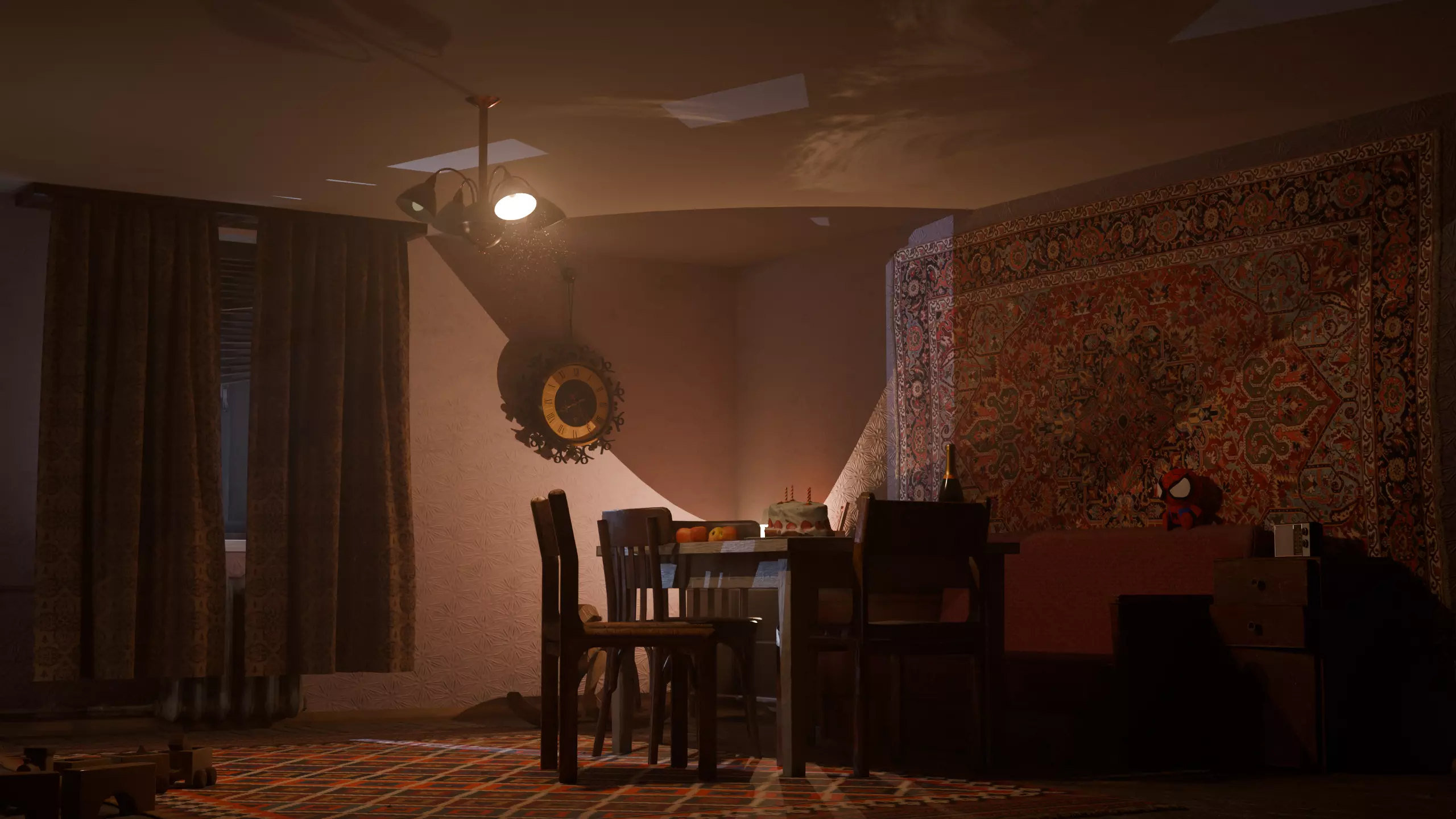 Soviet House 3D model_3