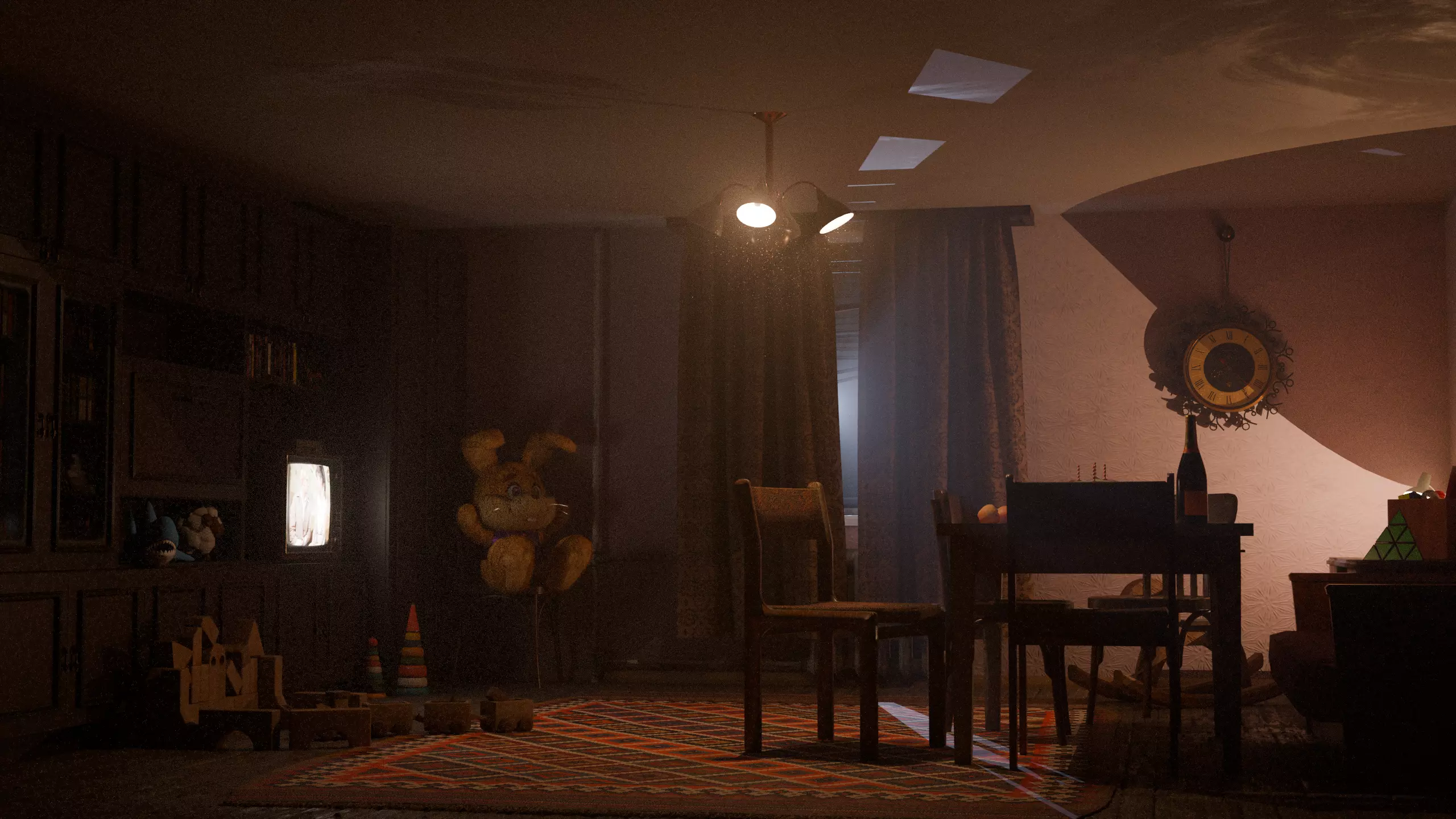 Soviet House 3D model_0