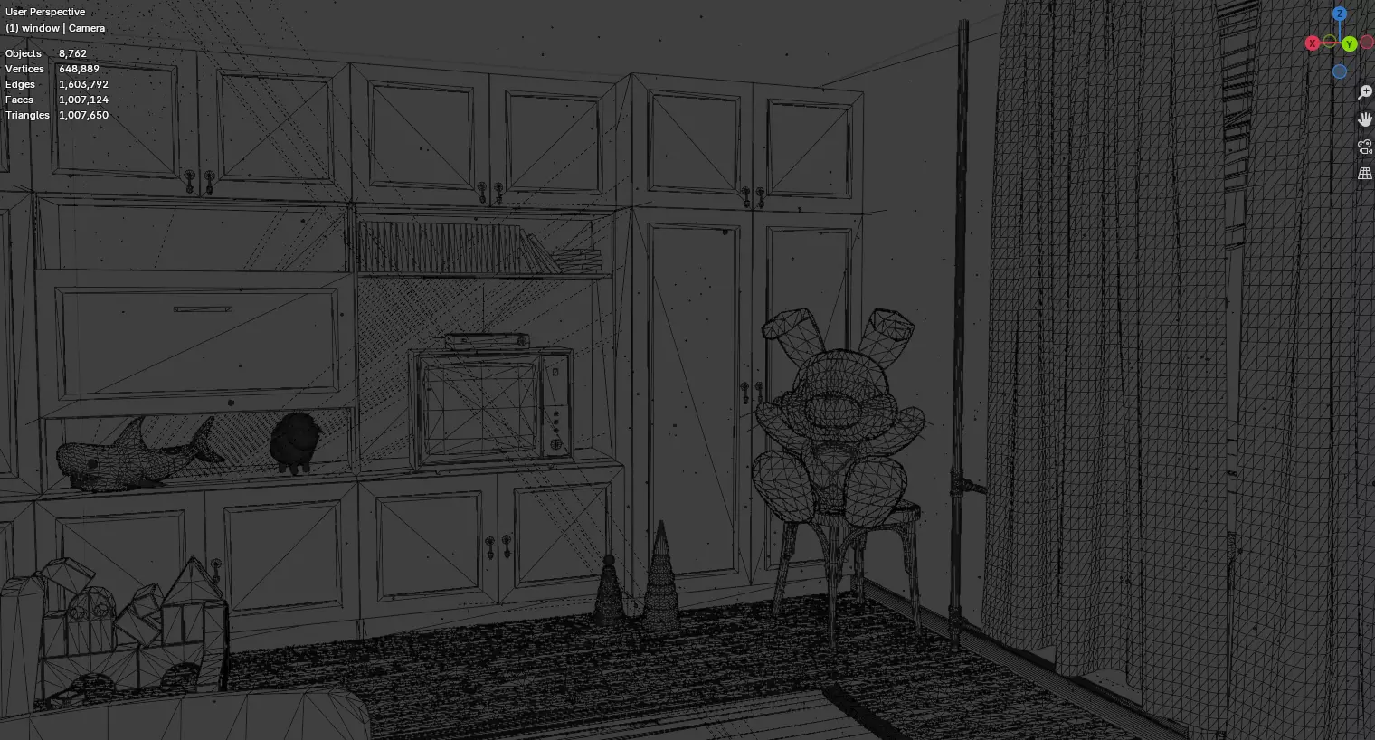 Soviet House 3D model_8