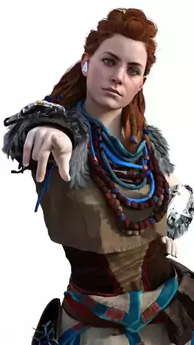 Aloy The Fierce Huntress of a Forgotten World 
