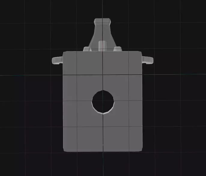 Geometric deer sculpture 3D print model_4