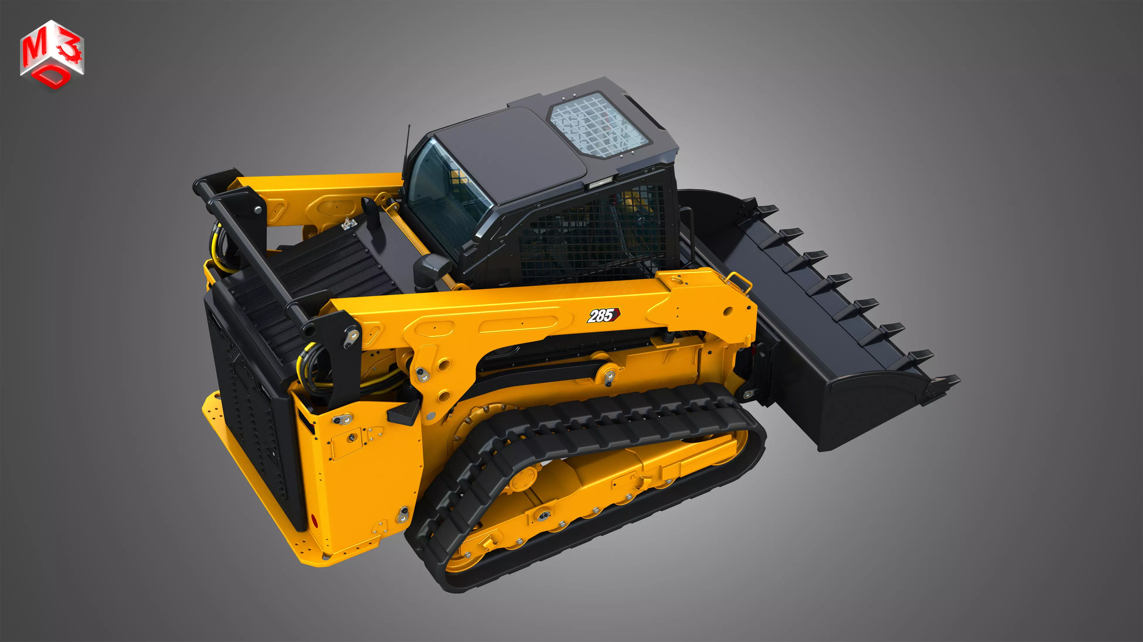 285 Compact Track Loader - Bucket 3D model_20