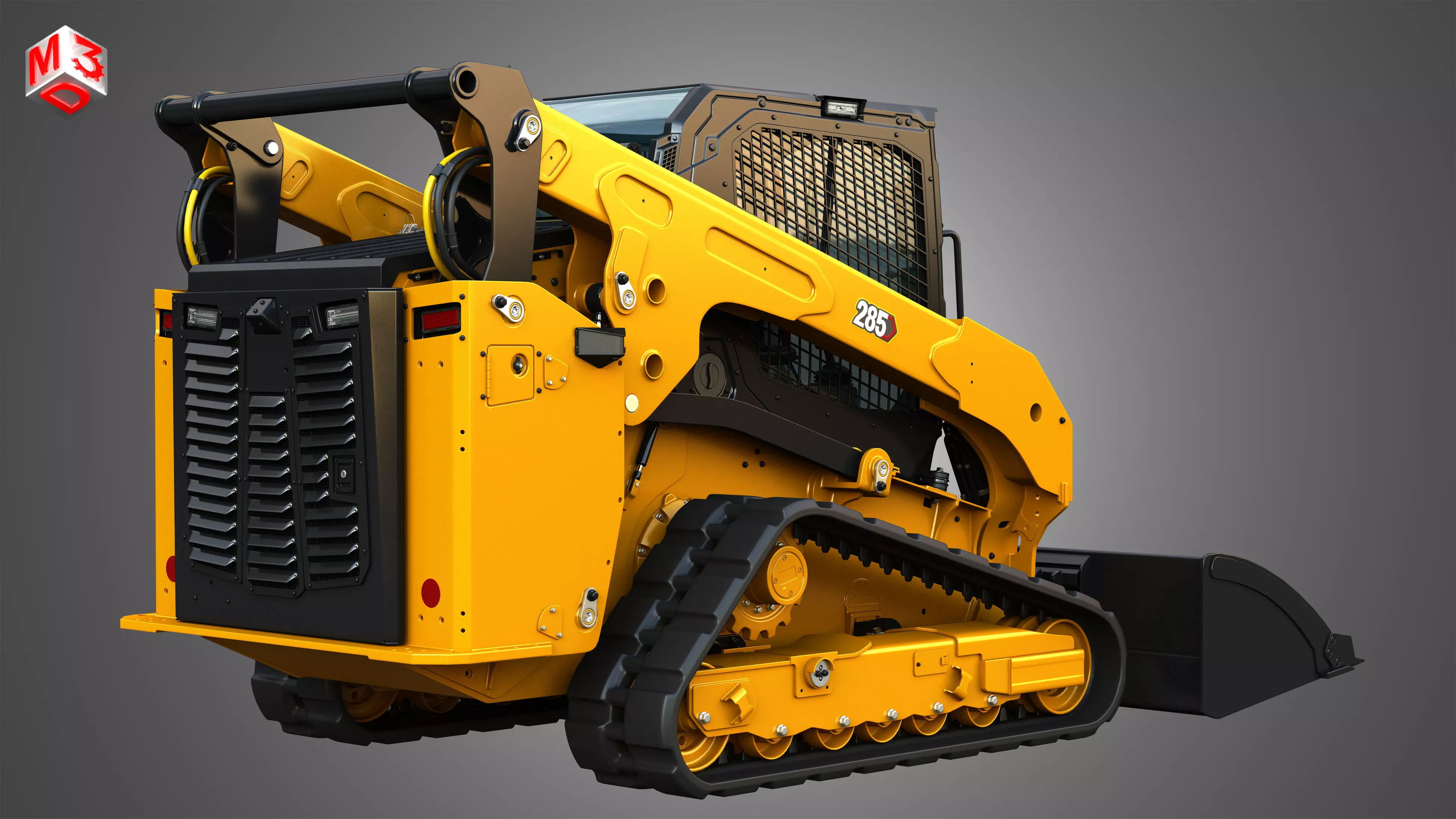 285 Compact Track Loader - Bucket 3D model_2