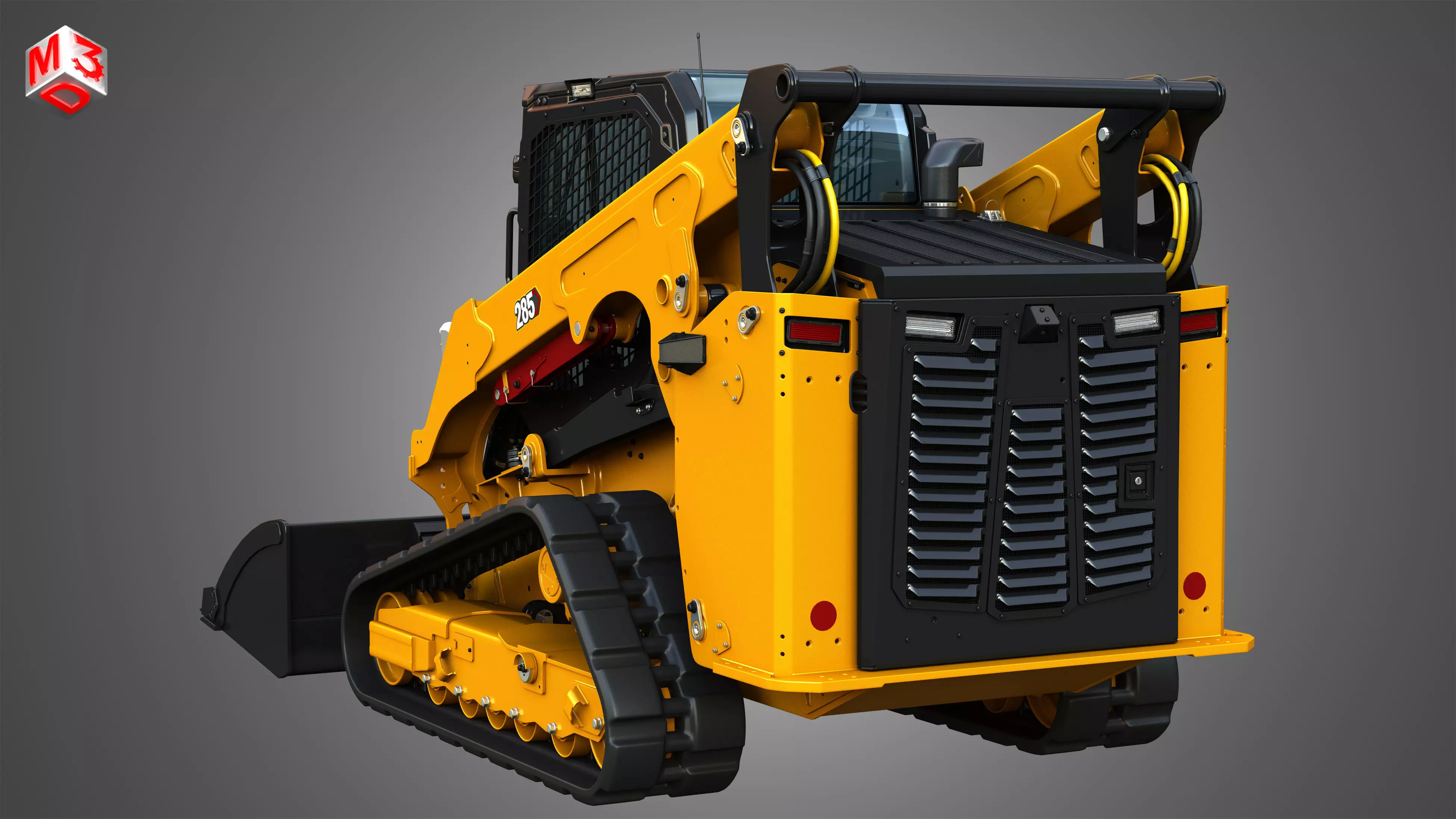 285 Compact Track Loader - Bucket 3D model_14