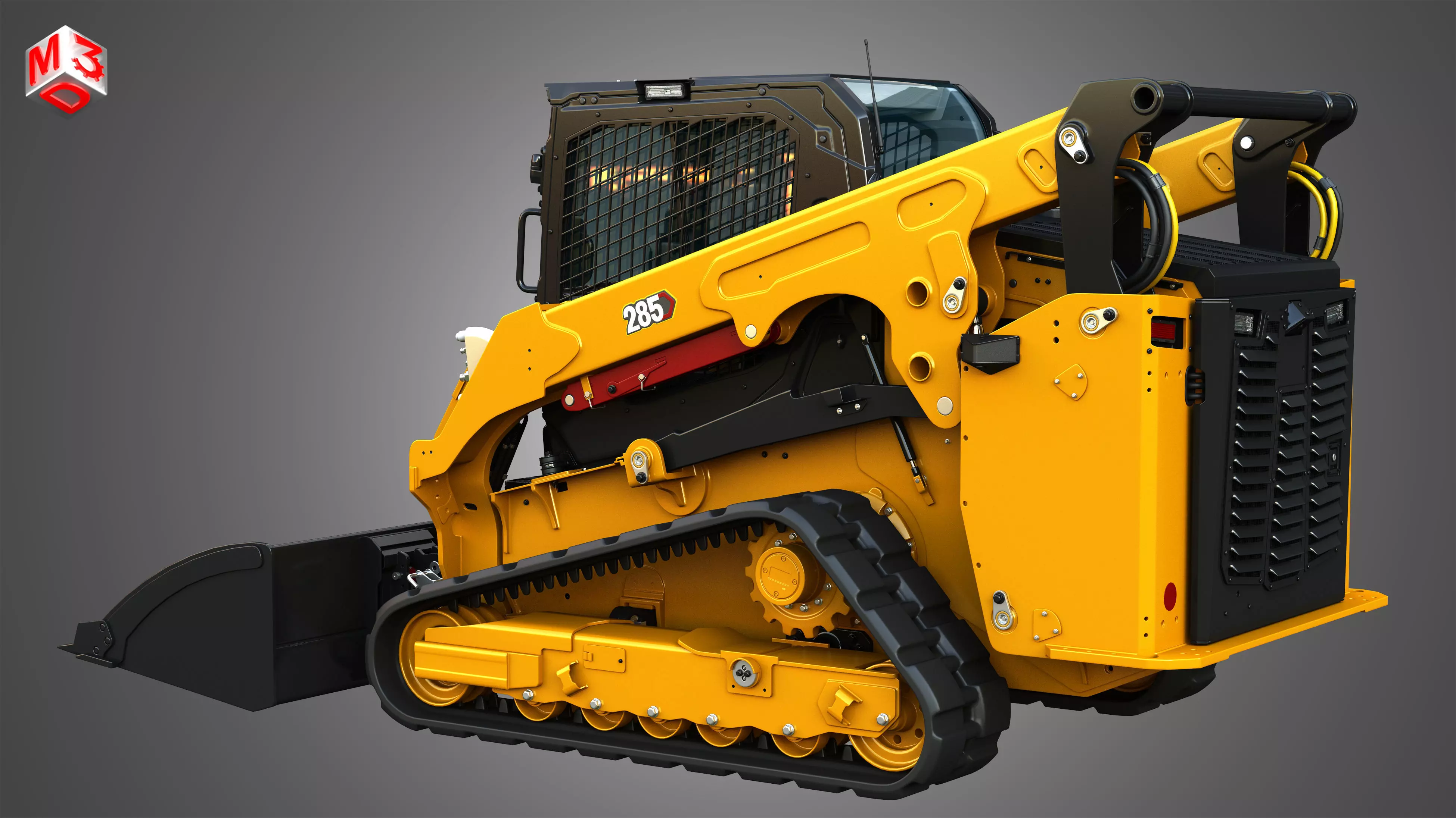 285 Compact Track Loader - Bucket 3D model_18