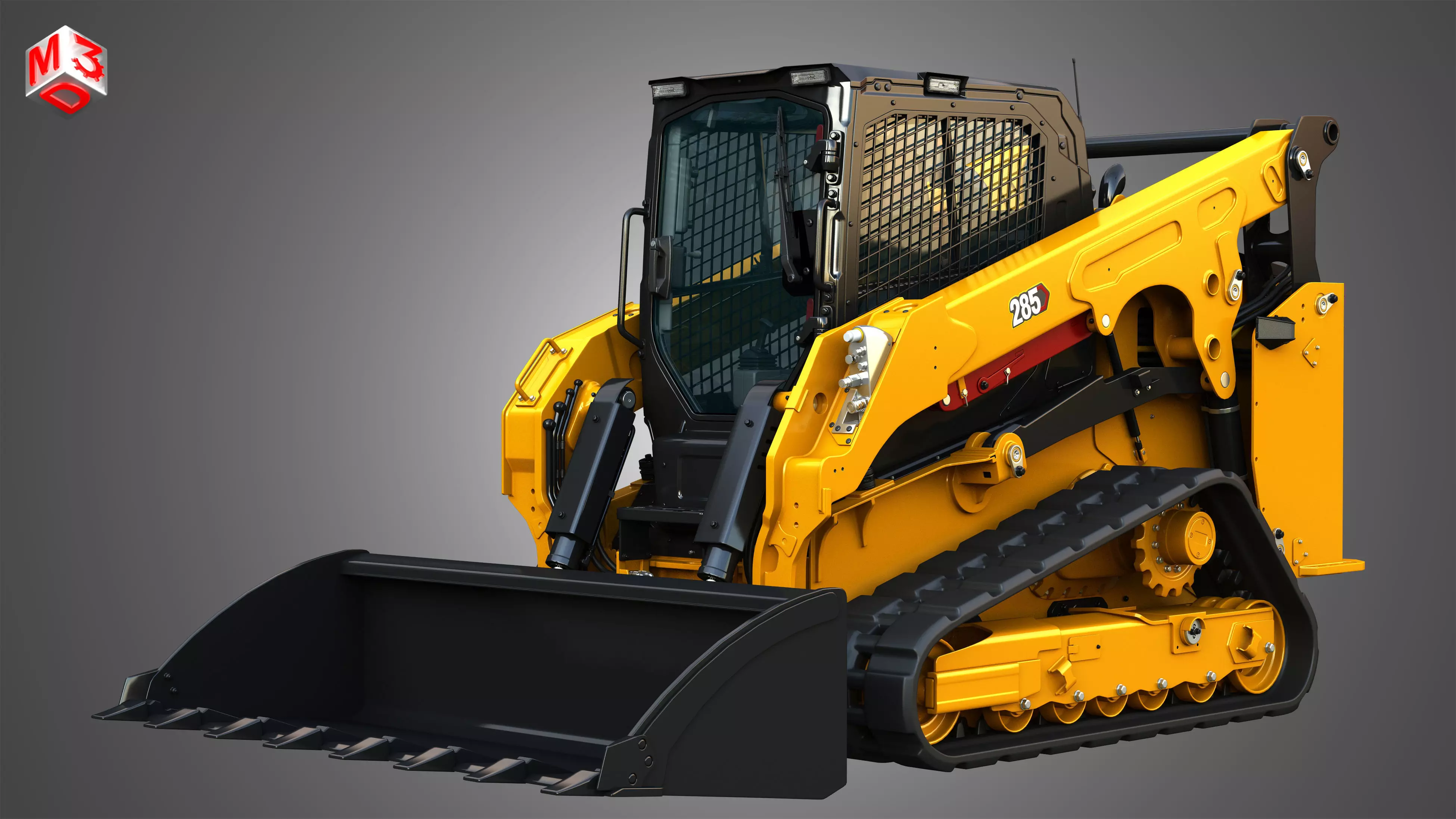 285 Compact Track Loader - Bucket 3D model_0
