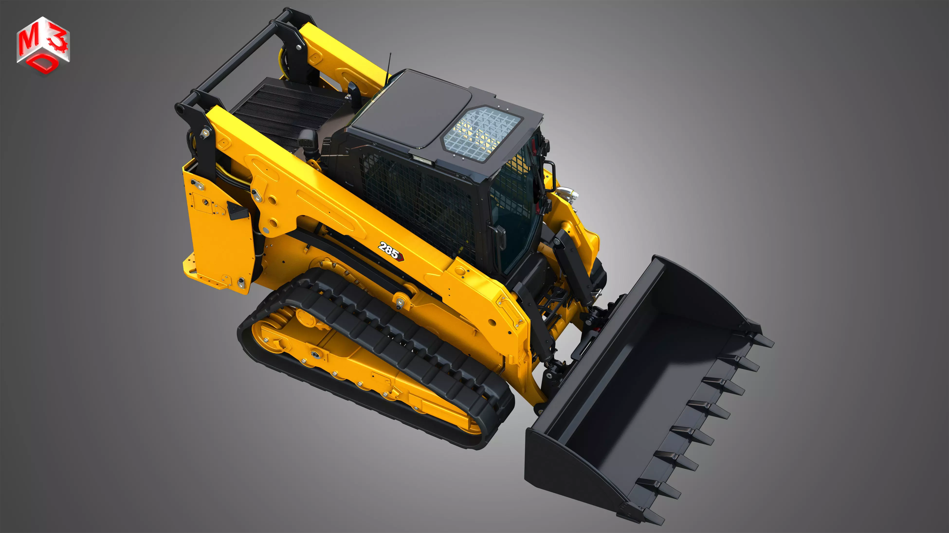 285 Compact Track Loader - Bucket 3D model_21