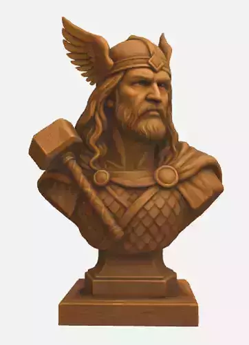 Thor der Donnergott Bueste