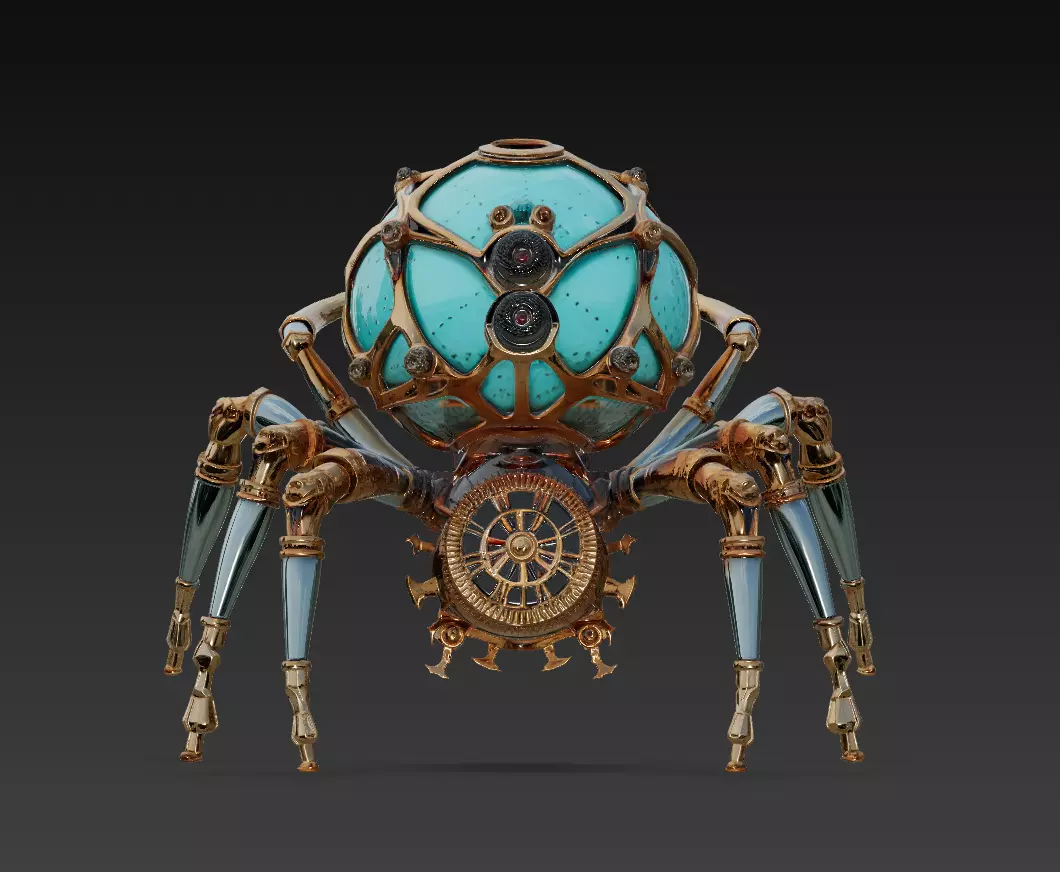 Cyber Insect Automaton - Mechanical Steampunk Bug Collection _13