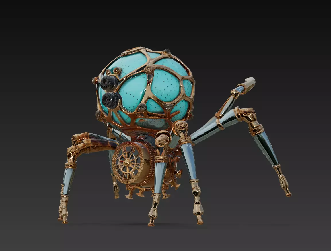 Cyber Insect Automaton - Mechanical Steampunk Bug Collection _16