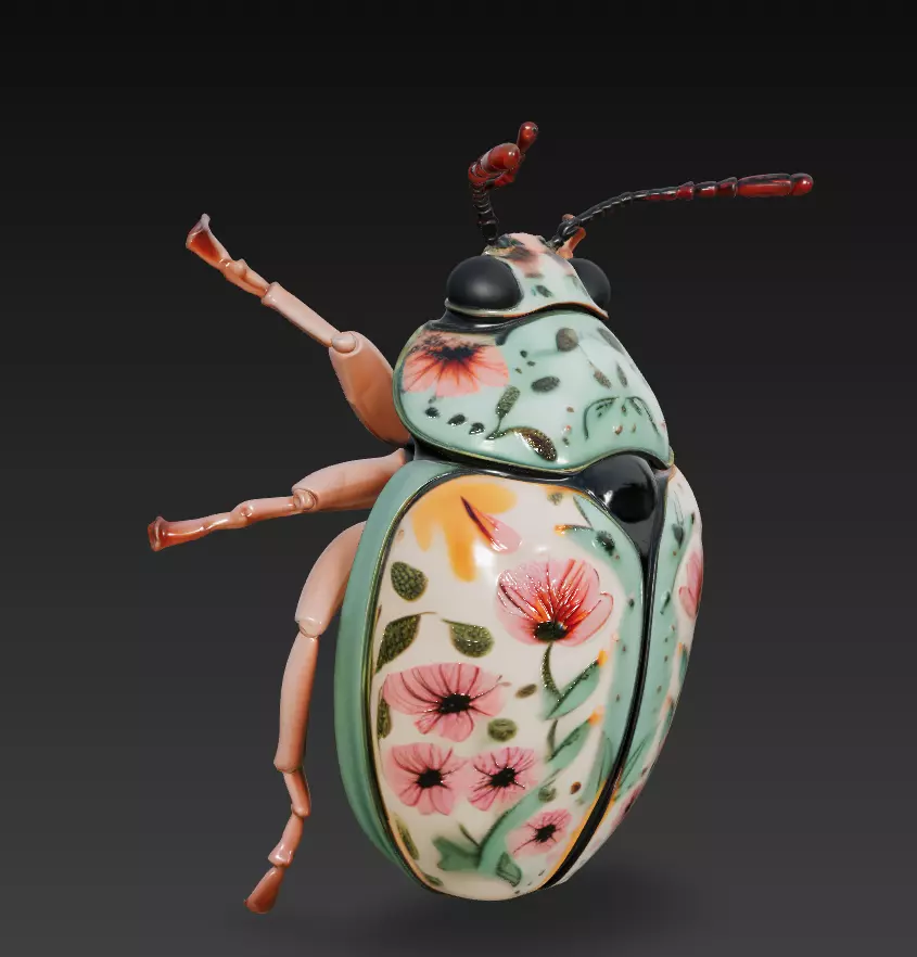 Royal Cyber Beetles - Futuristic Luxury Insect Collection _16