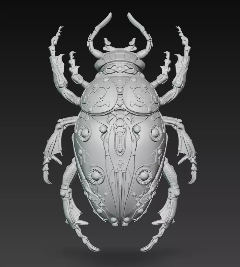 Royal Cyber Beetles - Futuristic Luxury Insect Collection _6