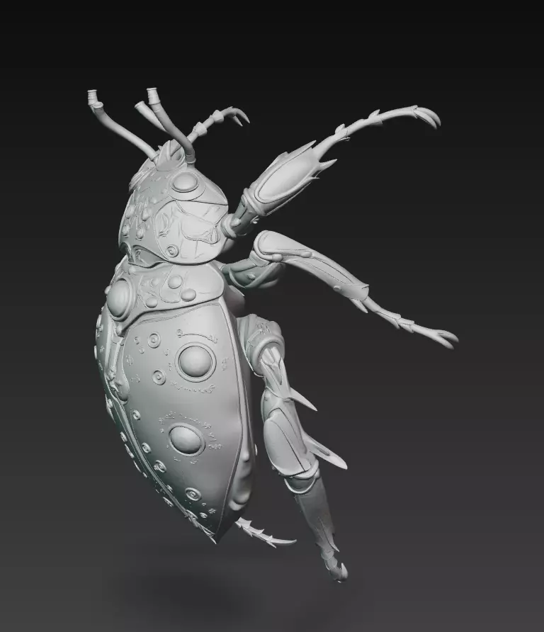 Royal Cyber Beetles - Futuristic Luxury Insect Collection _2