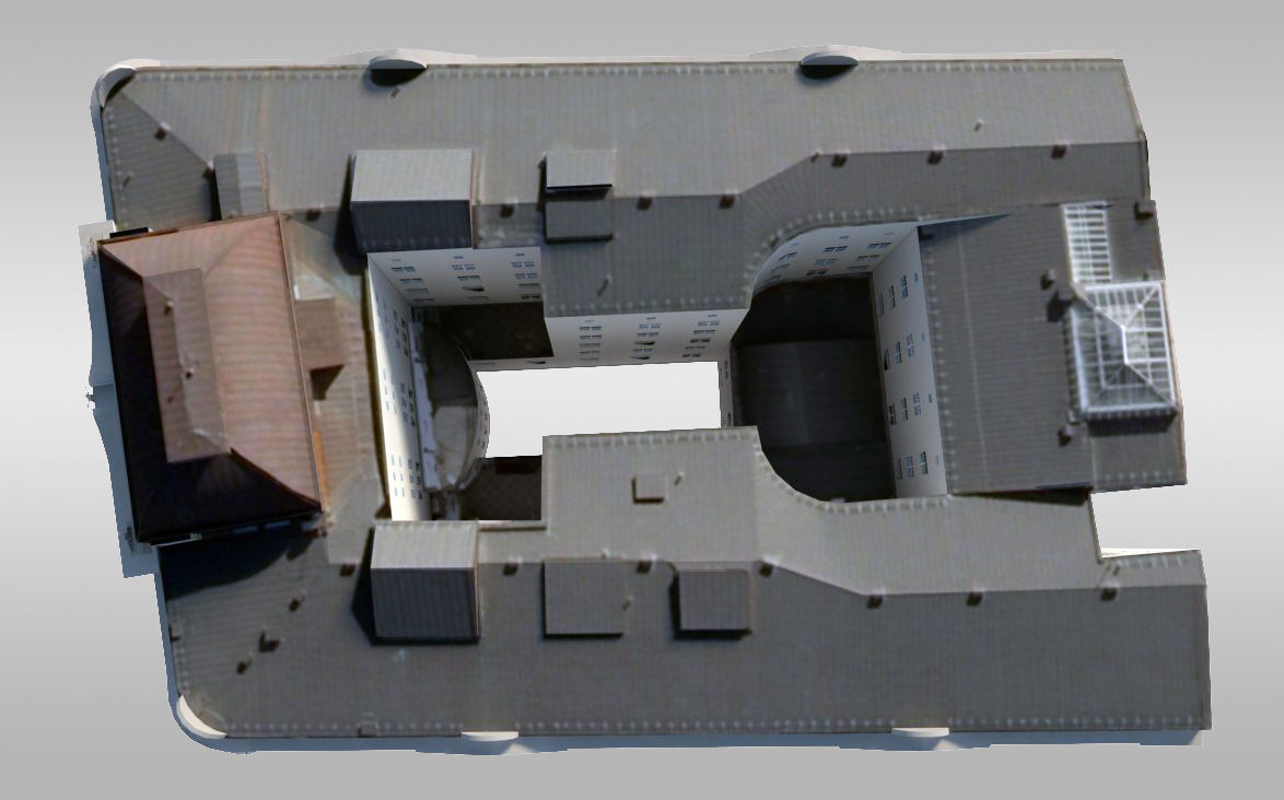 Rich Classical Building Low-poly 3D model_5